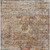 5' X 8' Coral Terra Cotta And Beige Floral Washable Indoor Outdoor Area Rug