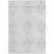 5' X 8' Ivory Geometric Washable Non Skid Indoor Outdoor Area Rug