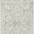 5' X 8' Beige And Ivory Damask Washable Indoor Outdoor Area Rug - Beige, Ivory