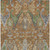 5' X 8' Copper Green And Beige Floral Washable Indoor Outdoor Area Rug