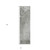 8' Gray And Off White Abstract Washable Indoor Outdoor Runner Rug