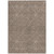 3' X 5' Brown And Ivory Geometric Washable Indoor Outdoor Area Rug Transitional Style - Brown, Ivory Color
