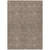 3' X 5' Brown And Ivory Geometric Washable Indoor Outdoor Area Rug Transitional Style - Brown, Ivory Color