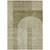 5' X 8' Taupe Beige And Tan Geometric Washable Indoor Outdoor Area Rug Transitional Style - Taupe, Beige, Tan Color