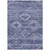 3' X 5' Navy Blue And Denim Blue Southwestern Washable Indoor Outdoor Area Rug - 608219062293