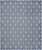 8' X 10' Blue And Ivory Geometric Indoor Outdoor Area Rug