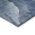 3' X 5' Blue And Gray Abstract Washable Indoor Outdoor Area Rug - Blue, Gray