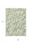3' X 5' Green And Ivory Abstract Washable Indoor Outdoor Area Rug - Green, Ivory