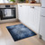 2' X 3' Blue Washable Non Skid Indoor Outdoor Area Rug - Blue