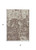 3' X 5' Brown And Ivory Abstract Washable Indoor Outdoor Area Rug Transitional Style - Brown, Ivory Color