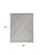 8' X 10' Gray Indoor Outdoor Area Rug - Gray