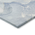 3' X 5' Blue and Green Abstract Washable Indoor Outdoor Area Rug