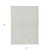 5' X 8' Ivory And Beige Tribal Washable Indoor Outdoor Area Rug
