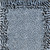 5' X 8' Blue Animal Print Washable Indoor Outdoor Area Rug