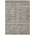5' X 8' Beige And Gray Striped Washable Indoor Outdoor Area Rug - Beige, Gray