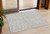 3' X 5' Taupe And Beige Floral Washable Indoor Outdoor Area Rug - Taupe, Beige