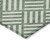 5' X 8' Green And Ivory Geometric Washable Indoor Outdoor Area Rug - Green, Ivory