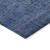 3' X 5' Navy Blue And Blue Southwestern Washable Indoor Outdoor Area Rug