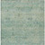 3' X 5' Teal Blue And Linen Oriental Washable Indoor Outdoor Area Rug