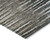 3' X 5' Brown Taupe And Chocolate Striped Washable Indoor Outdoor Area Rug