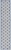 2' X 10' Blue And Grey Gingham Non Skid Indoor Outdoor Runner Rug