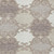 5' X 8' Taupe Beige And Gray Trellis Washable Indoor Outdoor Area Rug