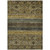 3' X 5' Gray Gold And Brown Medallion Washable Indoor Outdoor Area Rug