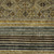 3' X 5' Gray Gold And Brown Medallion Washable Indoor Outdoor Area Rug