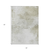 5' X 8' Ivory Beige And Taupe Abstract Washable Indoor Outdoor Area Rug