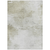 5' X 8' Ivory Beige And Taupe Abstract Washable Indoor Outdoor Area Rug