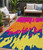 5' X 8' Pink Orange And Blue Abstract Washable Indoor Outdoor Area Rug