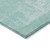 3' X 5' Turquoise And Teal Blue Abstract Washable Indoor Outdoor Area Rug
