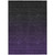 3' X 5' Eggplant Purple And Charcoal Abstract Washable Indoor Outdoor Area Rug