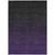 3' X 5' Eggplant Purple And Charcoal Abstract Washable Indoor Outdoor Area Rug