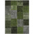 3' X 5' Olive Green And Artichoke Green Patchwork Washable Indoor Outdoor Area Rug - Olive Green, Artichoke Green