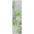 8' Runner Green Abstract Washable Non Skid Indoor Outdoor Runner Rug - 608219143688