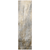 8' Runner Beige Abstract Washable Non Skid Indoor Outdoor Runner Rug