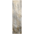 8' Runner Beige Abstract Washable Non Skid Indoor Outdoor Runner Rug