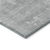 3' X 5' Gray And Off White Abstract Washable Indoor Outdoor Area Rug