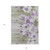 3' X 5' Purple And Lavender Floral Washable Indoor Outdoor Area Rug