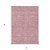 5' X 8' Blush Pink And Ivory Floral Washable Indoor Outdoor Area Rug