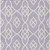5' X 8' Lavender And Ivory Trellis Washable Indoor Outdoor Area Rug
