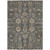 3' X 5' Gray Silver And Beige Oriental Washable Indoor Outdoor Area Rug