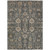 3' X 5' Gray Silver And Beige Oriental Washable Indoor Outdoor Area Rug