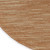 6' Rust And Beige Round Abstract Indoor Outdoor Area Rug