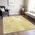3' X 5' Gold Wheat And Ivory Striped Washable Indoor Outdoor Area Rug
