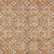 5' X 8' Copper Gray And Beige Floral Washable Indoor Outdoor Area Rug
