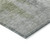 5' X 8' Sage Black And Gray Abstract Washable Indoor Outdoor Area Rug