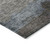 5' X 8' Gray Black And Brown Abstract Washable Indoor Outdoor Area Rug