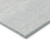 3' X 5' Silver And Gray Striped Washable Indoor Outdoor Area Rug